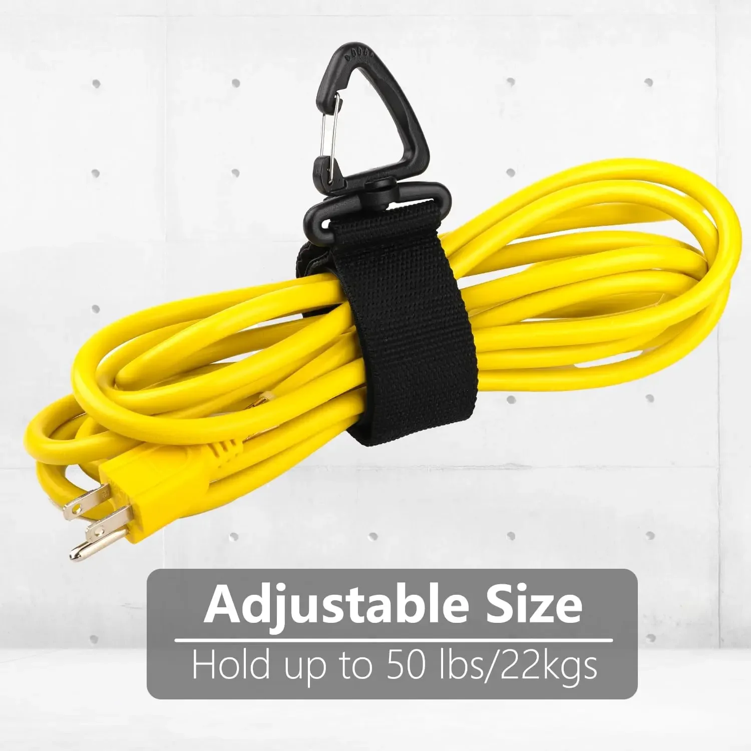 Kabel-Organizer-Halter mit drehbarer Schnalle, Kabelmanager – Bild 4