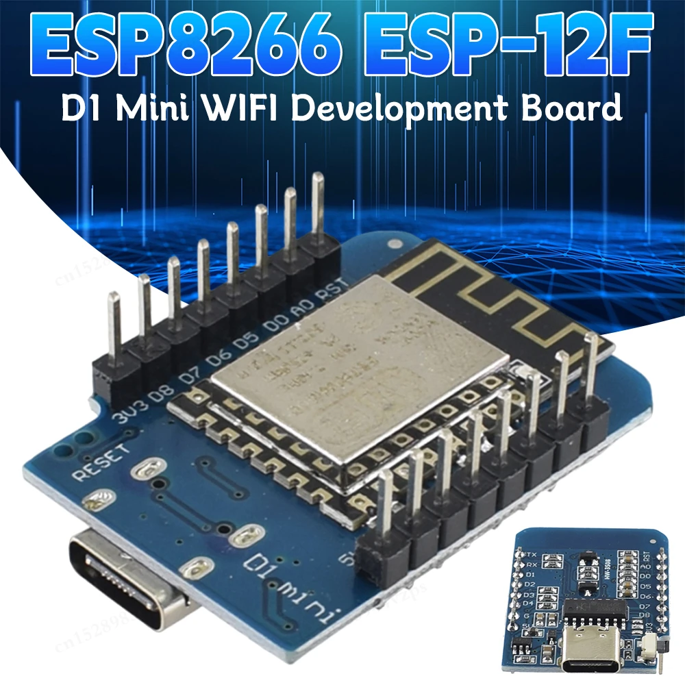 1-10 Stück Typ-C D1 Mini NodeMcu ESP8266 ESP-12F Mini NodeMCU – Bild 2
