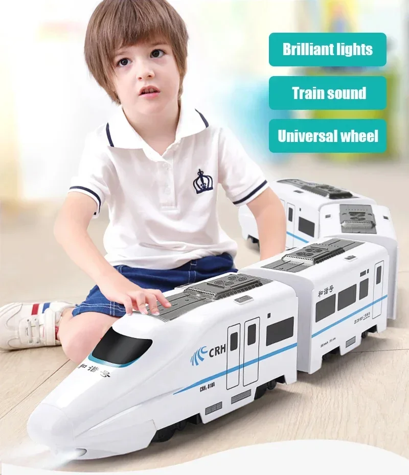 Kinder Simulation Hochgeschwindigkeits-Eisenbahn zug