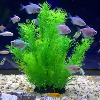Künstliche Aquarium Dekor Pflanzen Unterwasser Wasser Gras Aquatische Kunststoff Pflanzen Für Aquarium