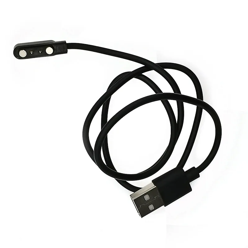 2 Pins 4 Pins Smartwatch Dock Ladegerät Adapter USB Ladekabel – Bild 6