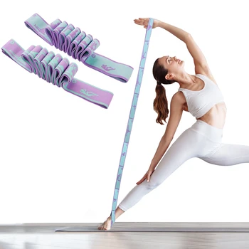 Mehrteilige elastische Yoga-Widerstands bänder Erwachsenen Kind Tanztraining Fitness studio Home Pilates Übung