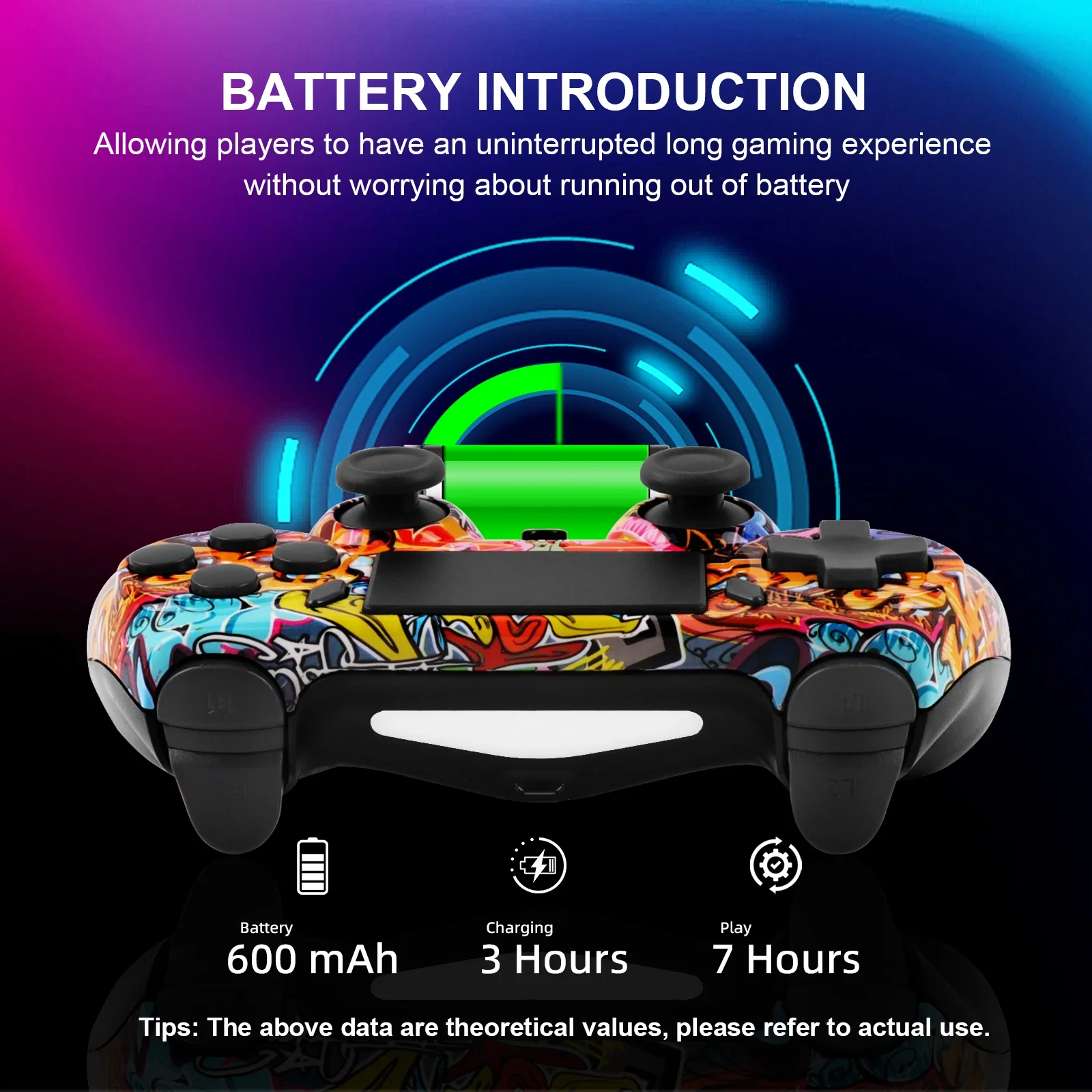 GAMINJA P47 Wireless Bluetooth Controller Gamepad mit – Bild 5