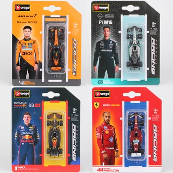 Bburago 1:64 2025 F1 Legierungsautomodell SF25 RB21 W16 MCL39 Red Bull Mercedes Ferrari McLaren Formula Racing