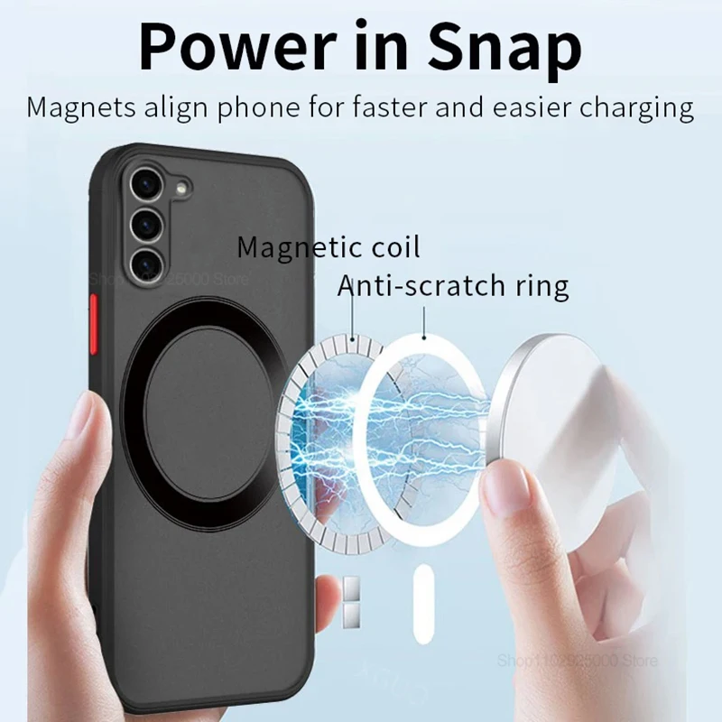 S26 S25 Ultra Plus Hülle Armor Matt Magnetisch für Samsung – Bild 3