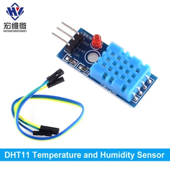 Smart 3pin DHT-11 DHT11 Digitales Temperatur- und relative Luftfeuchtigkeitssensormodul + PCB für Arduino DIY