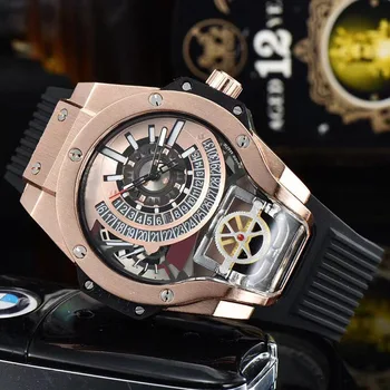 Warcraft personalisierte Atmosphären-Zifferblattuhr, europäische Herrenuhr mit nicht-mechanischem Kalender