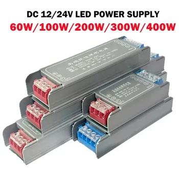 DC 12V 24V Schaltnetzteil AC176-264V LED-Lichttreiber Netzteil 60W 100W 200W 300W 400W