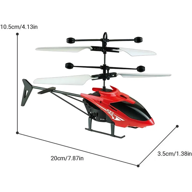 Wiederaufladbare Mini-RC-Drohne Ferngesteuerte Sichere – Bild 6