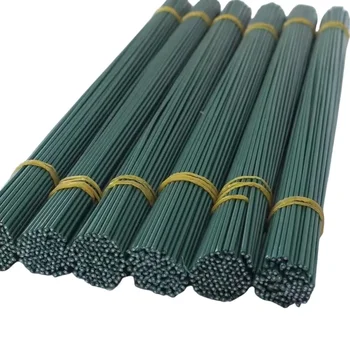 30/40 cm grüne Blume Stiel Sticks DIY Floral Material handgemachte Draht Stiel Zubehör