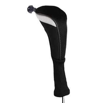 1 Packung Golfschläger-Kopfhüllen für Woods Hybrid, Kopfhüllen für Herren und Damen 3 5 7 X mit austauschbarem