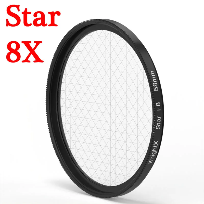 KnightX Effects Star Filter Line 52 mm 55 mm 58 mm 67 mm 77 – Bild 5