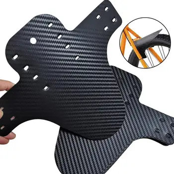 Berg Fahrrad Kotflügel Kunststoff carbon faser Bunte Vorne/hinten Fahrrad Kotflügel Mtb Bike Flügel Schlamm