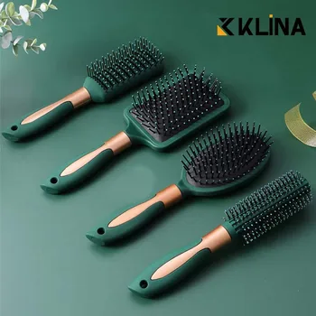 KLINA Haar Massage Luftkissen Kamm Bürste Kopfhaut Haarbürste Entwirren Anti Statische Salon SPA Friseur