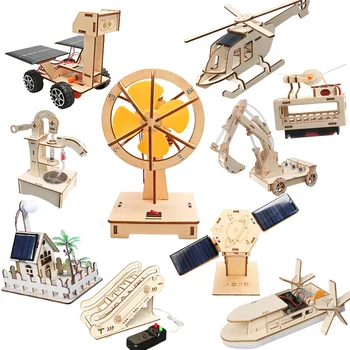 DIY Wissenschaftsexperiment Physikalisches Modell STEM-Kit Handgefertigtes Montage-Bastelset