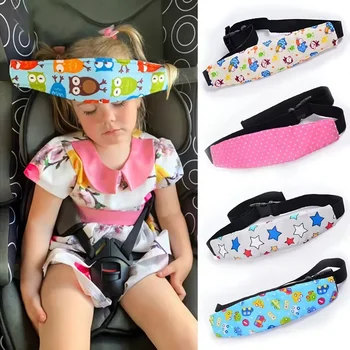 Infant Baby Auto Sitz Kopf Auto Schlafen Kopfstütze Unterstützung Kinder Gürtel Befestigungs Gürtel