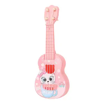 Kinder-Gitarre, Musikinstrument, Ukulele, Musikspielzeug, Montessori-Spielzeug für Kinder, Musikalische
