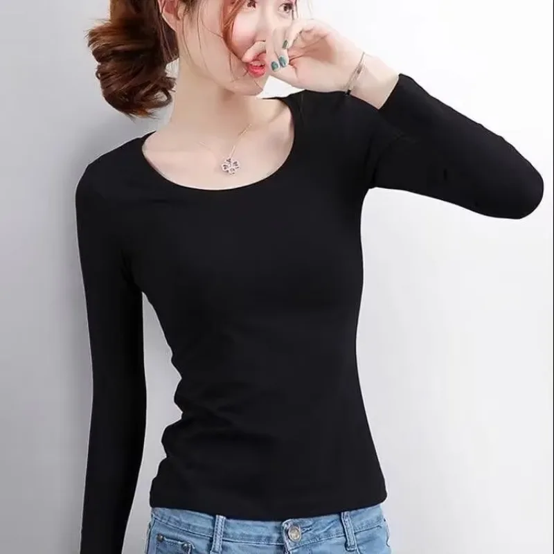 Frauen Thermo-Unterwäsche Winter Rollkragen Bottom Shirt – Bild 4