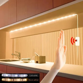 USB LED Streifen Lichter DC 5V Smart Dimmer Hand Scan Sensor Schalter Ein/Aus Steuerung Hintergrund