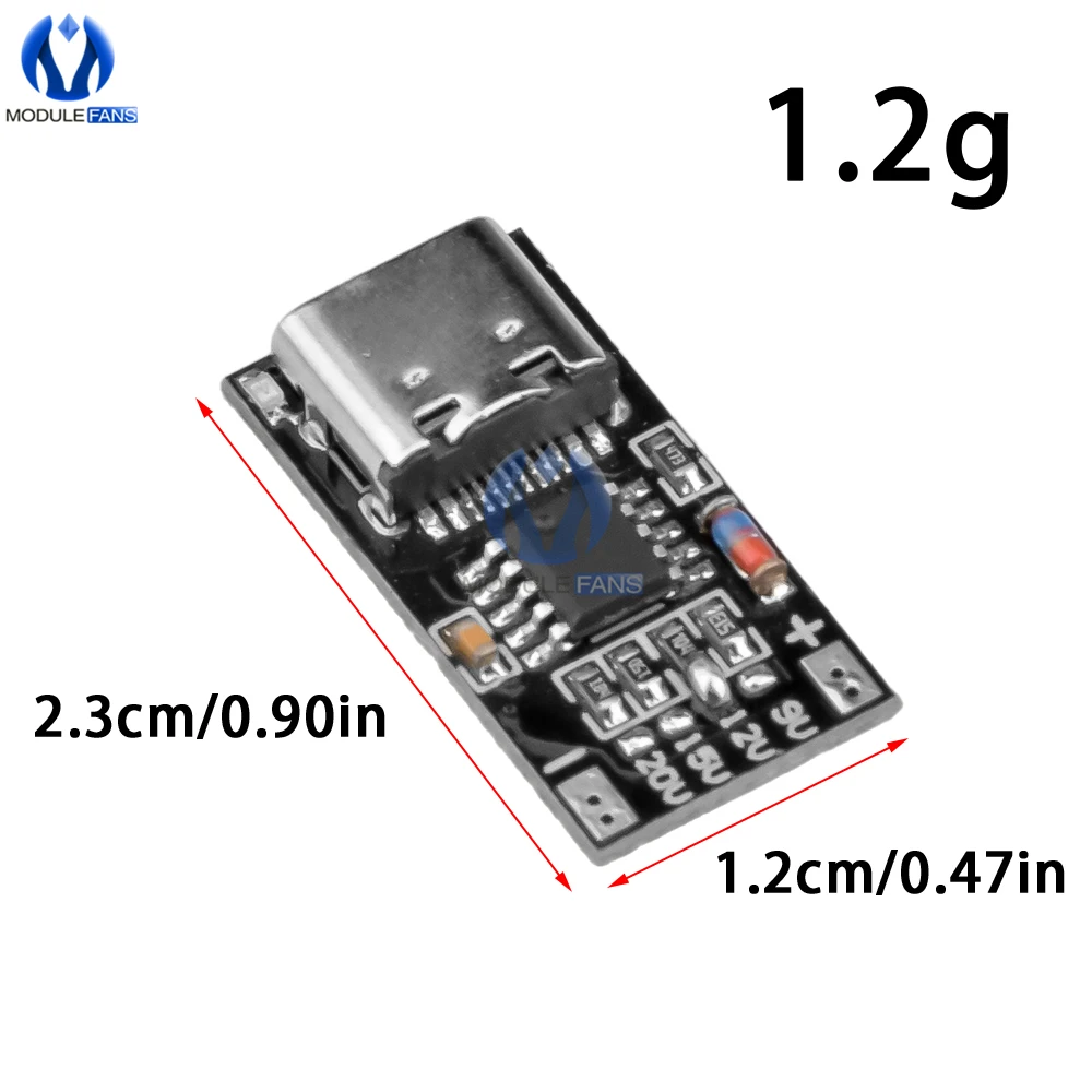 USB-C PD Trigger Board Modul PD/QC Decoy Board Schnellladung – Bild 6