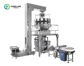 Vertikale Granulat-Verpackungsmaschine Automatische Verpackungsanlage für Snacks, Kaffee, Samen