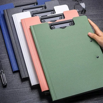 A4 Datei Ordner Zwischenablage Schreiben Pad Memo Clip Bord Clips Test Papier Lagerung Organizer Schule