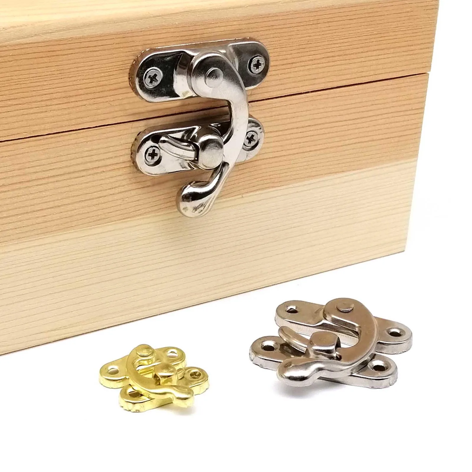 12 Stück Box Toggle Latch Hasp Hook Lock Verschluss für – Bild 5