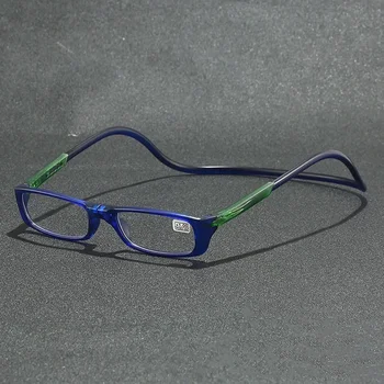 Presbyopie Brille Presbyopie Schutzbrille Stein Mann Spiegel transparent Acetat drehbar Auge stark magnetisch