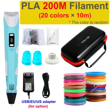 3D Stift 3D Druck Stift Kinder DIY Zeichnung Stifte PLA Filament Geburtstag Weihnachten Jungen Mädchen