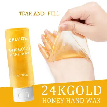 Honigwachs-Handcreme, feuchtigkeitsspendendes Peeling, glattes, straffendes, feuchtigkeitsspendendes Gel, 30