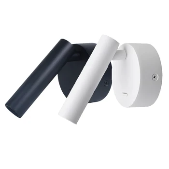 Aufputzmontierte moderne minimalistische Nachttisch-Wandlampe, Leselampe, Hotelschlafzimmer, kleiner