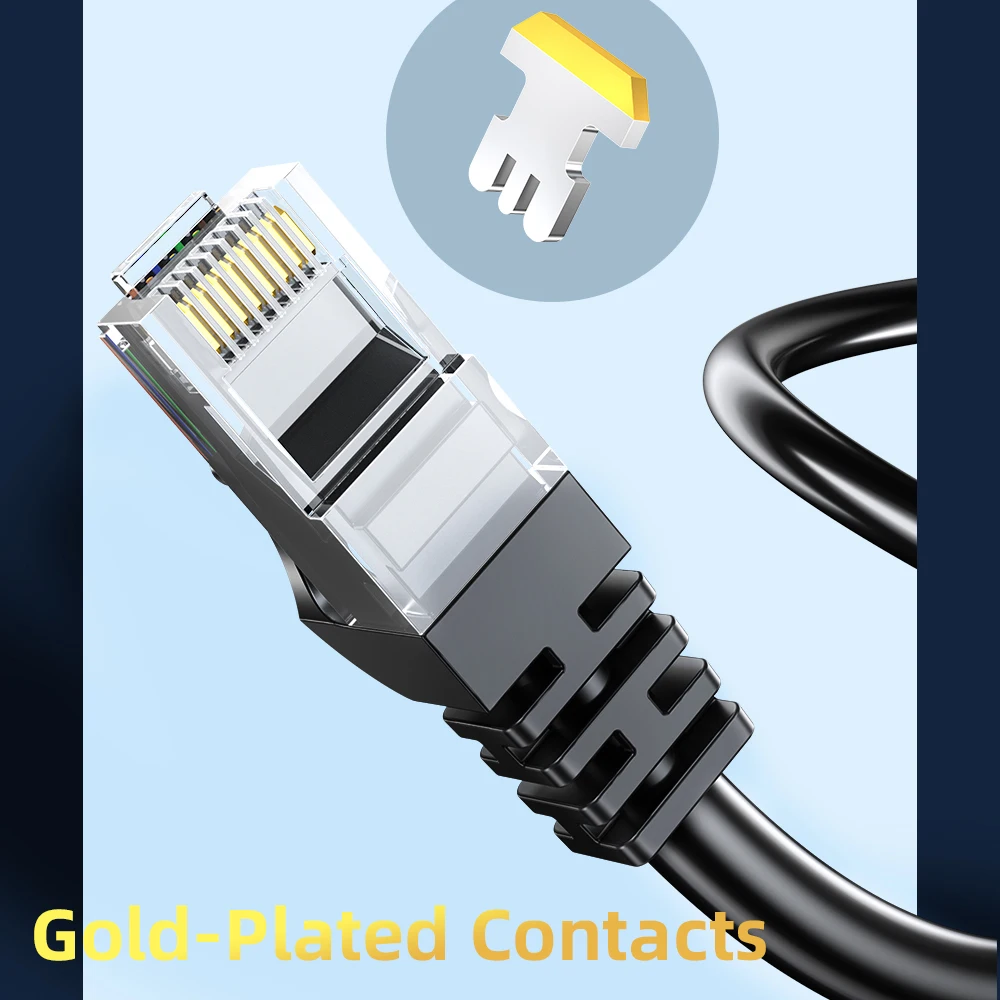 Cat 6 Netzwerkkabel RJ45 UTP, Patchkabel, 5 bis 15 m – Bild 5