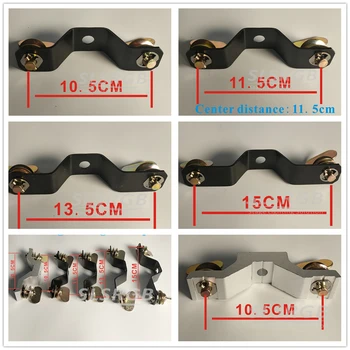 2er-Set Bühnen-Moving-Head-Licht Schnellverschluss Omega Hang Clamp Halterung Beam Sharpy Clip Schneller