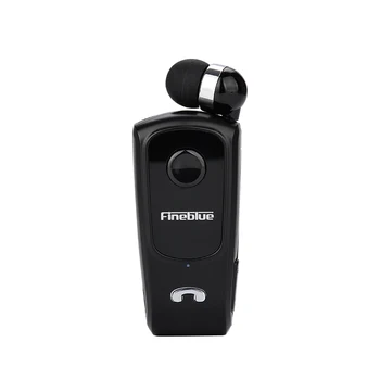 Fineblue F920 Drahtlose einziehbare tragbare Mini-Bluetooth-Headset Anrufe erinnern Vibration Verschleißclip