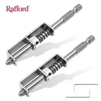 Rafford Schraubendreher-Bit-Halter, Phillips Anti-Rutsch-Schraubendreher-Bit-Befestigungsklemmen-Set, geeignet