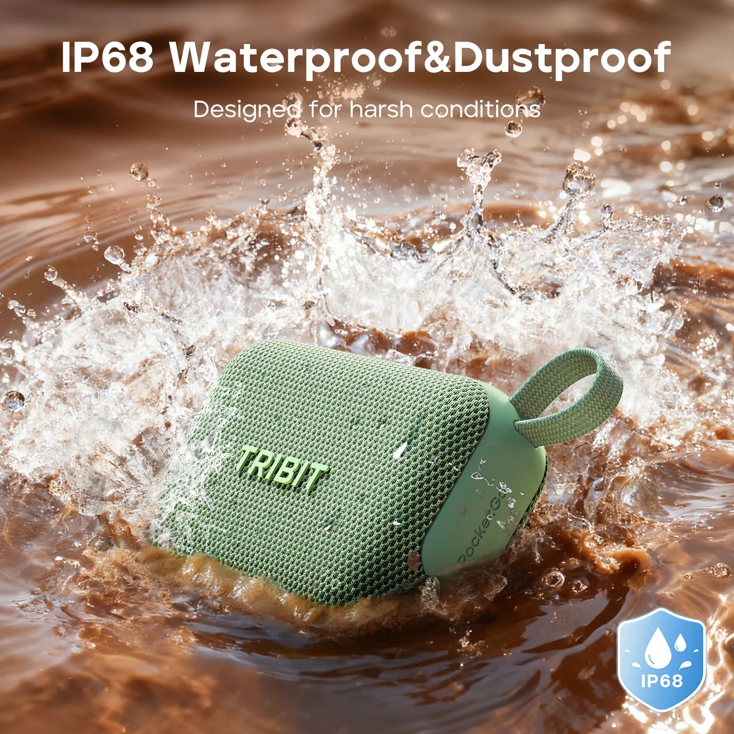 Tribit PocketGo Tragbarer Bluetooth-Lautsprecher IP68 – Bild 4