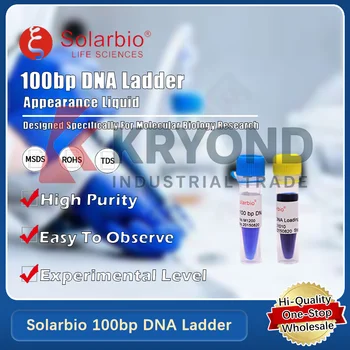 Solarbio 100bp DNA-Leiter, Laborreagenz für die Molekularbiologieforschung