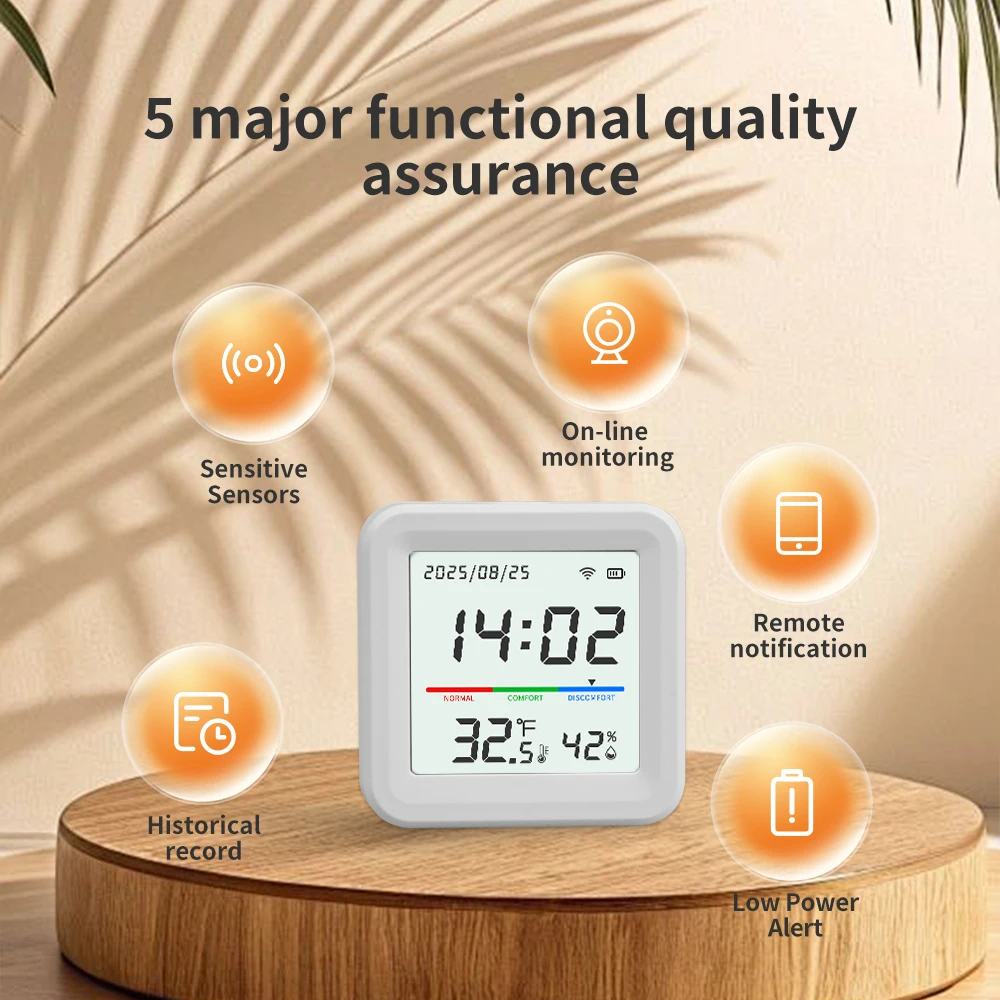 Tuya WiFi Smart Temperatur- und Feuchtigkeitssensor – Bild 5