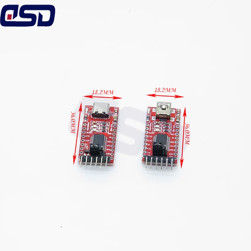 1-10 Stück FT232RL FT232 FTDI USB 3,3V 5,5V zu TTL – Bild 6