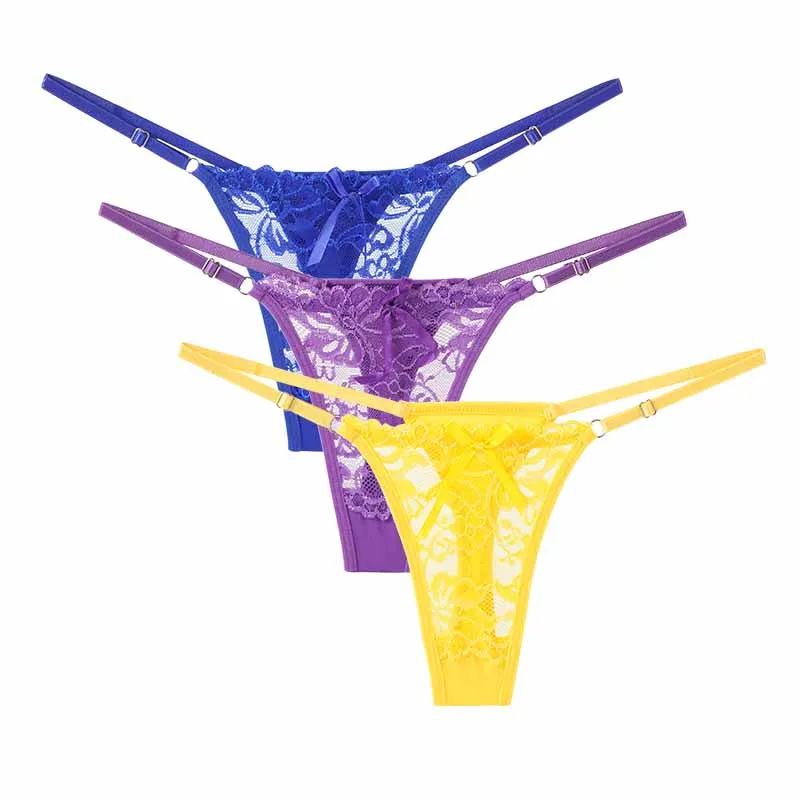 ALLTOOALL Sexy Spitzen-G-String Unterhose für Damen
