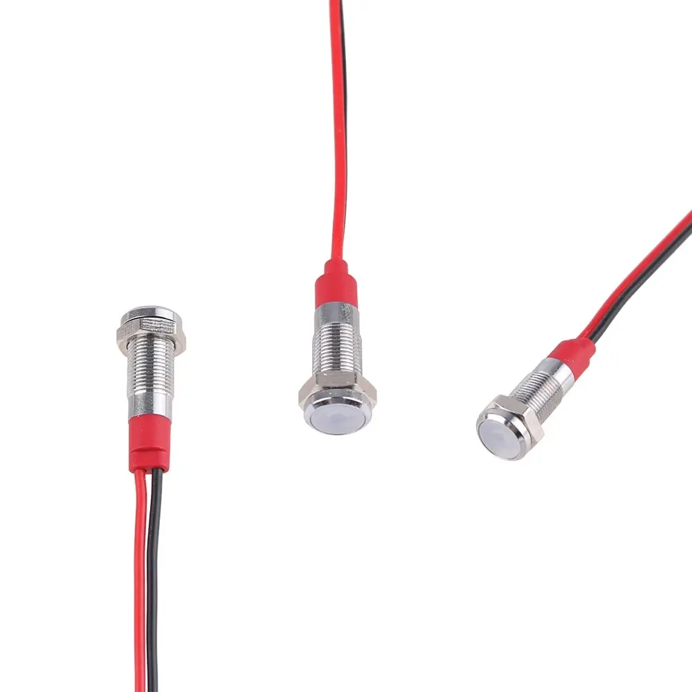 LED Metall Kontroll leuchte 6mm wasserdichte Leistungs signal – Bild 3
