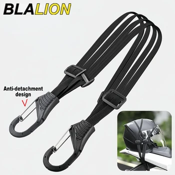BLALION Motorrad-Gepäckgurt, universeller elastischer Koffer mit Sicherheitshaken, vielseitiger Helm
