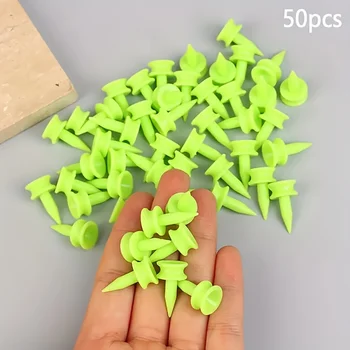 Langlebige Golf-Tees - geeignet für Golfübungen und -spiele - ideale Sportausrüstung und für Golfer (50 Stück)