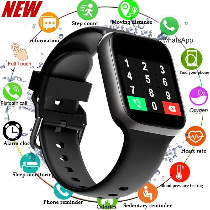 116plus Smart Uhr Männer und Frauen Voller Touchscreen Sport