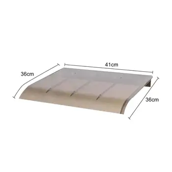 Produkt-Anzeigefenster, transparentes Baldachin, Dachfenster, Markisenabdeckung für den Balkon im Freien