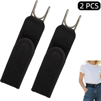 Taktischer Haken-Gürtel mit elastischem Bund, schnallenfreier, unsichtbarer Taillenverschluss, EDC-Schnalle