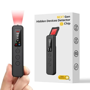 Spy Hidden Camera Detector - KI-betriebenes Anti-Spy-Gerät, GPS-Tracker und Insektendetektor, RF-Scanner