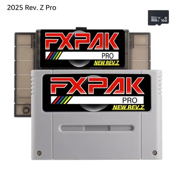 FXPAK Pro SD2 Rev.Z Spielkassette für SNES Super Famicom JP/EU/US 16-Bit-Videospielkonsole SA1 RPG-Spiel