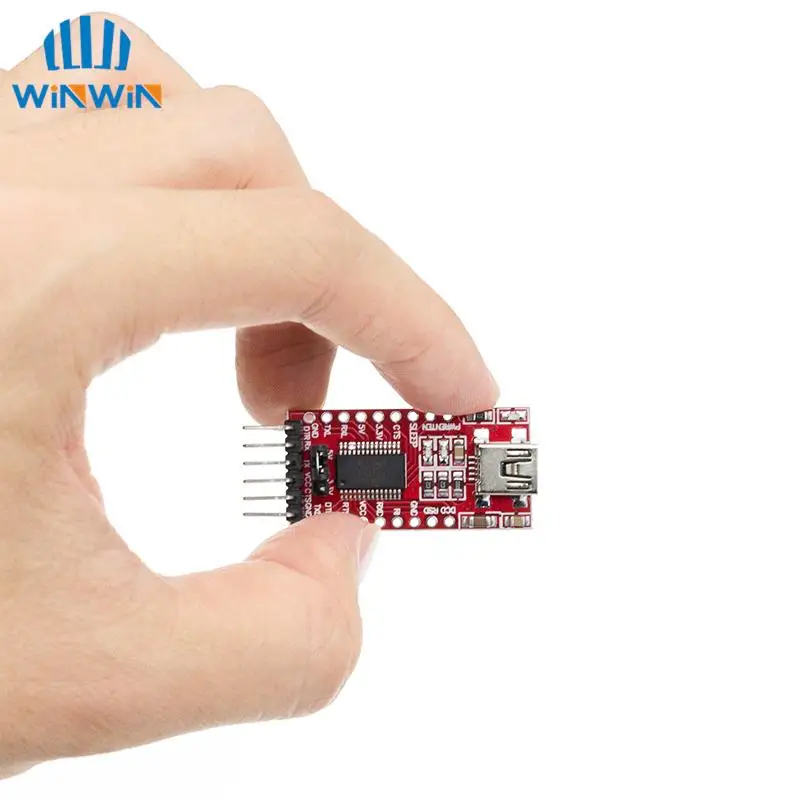 FT232RL FTDI USB 3,3 V 5,5 V zu TTL Serielle Adapter Modul – Bild 6
