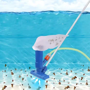 Poolsaugerkopf mit Bürstenbeutel-Reinigungsset für Poolfilter und Schwimmbeckenreiniger